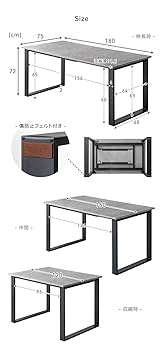 伸張式　テーブル　120 150 180 楽天市場】【本日クーポン5%引】 3段階伸長 ダイニングテーブル